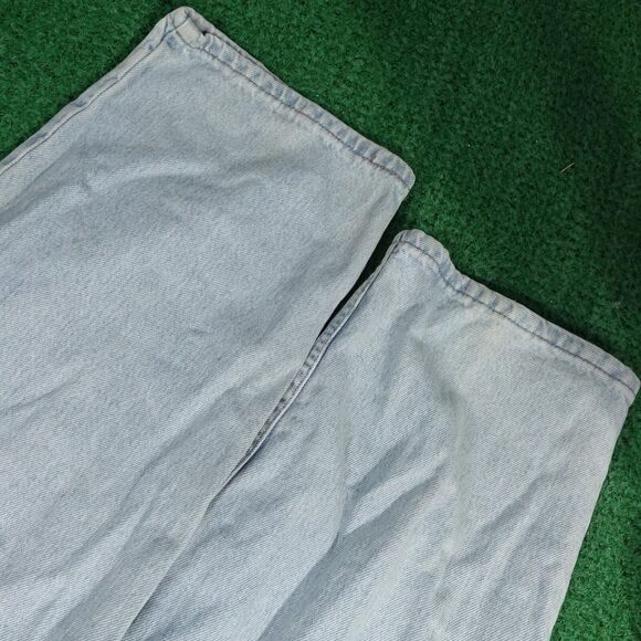 VINTAGE LEVI'S SILVERTAB LOOSE LIGHT WASH DENIM BLUE JEANS 38X30 (37X29) **READ - Picture 13 of 16